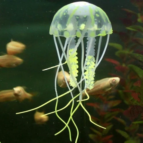 Title 22, Artificial Luminous Lionfish Fish Silicone Fake...