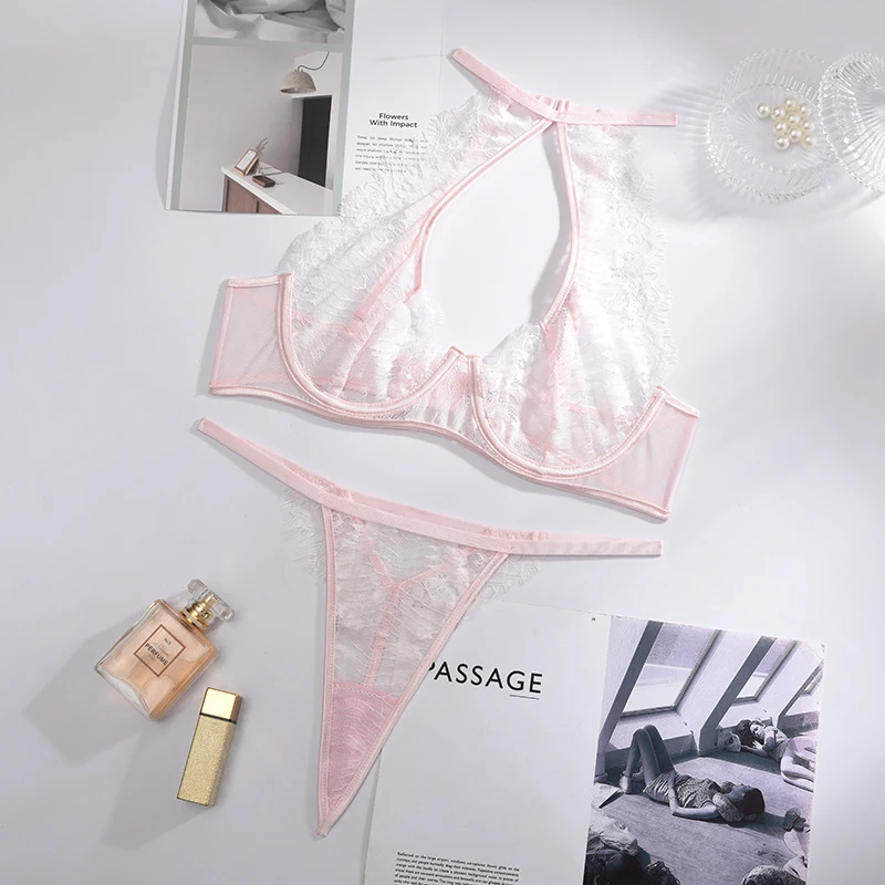 Title 7, Temperament Thin Breathable Lace Lashes Hanging...