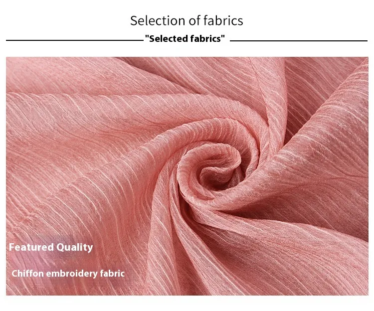 Title 6, Womens Fashionable Slimming Chiffon Stitching ...
