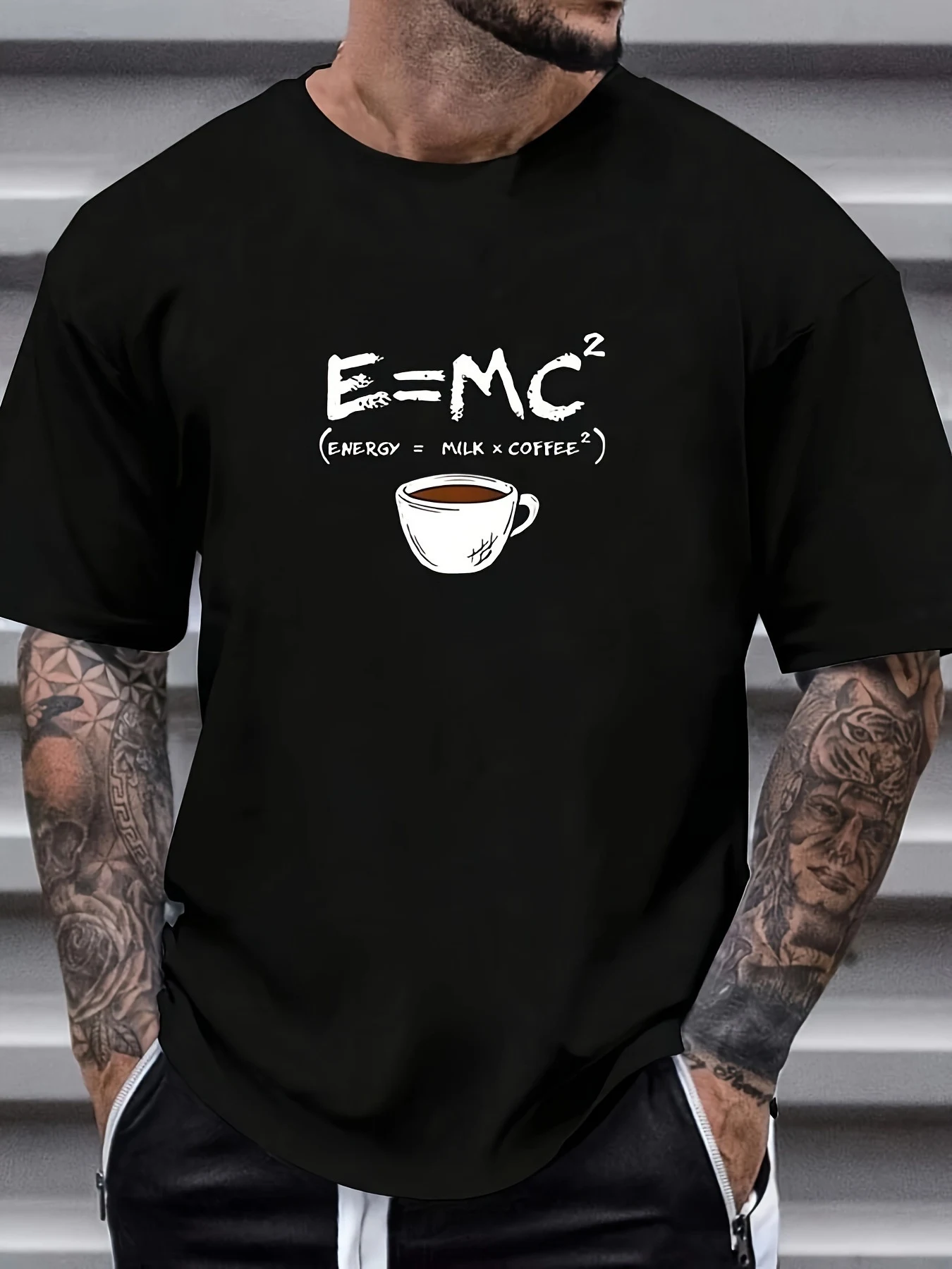 Camiseta Deportiva para Hombre con Estampado Digital 3D Manga Corta Transpirable Secado Rápido Ideal para Entrenamiento y Fitness — foto 11