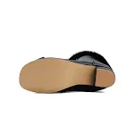 Vrouwen veterlaarzen met blokhak en strik, combineert comfort en stijl. Perfect voor een elegante look, de hele dag door. — foto 29