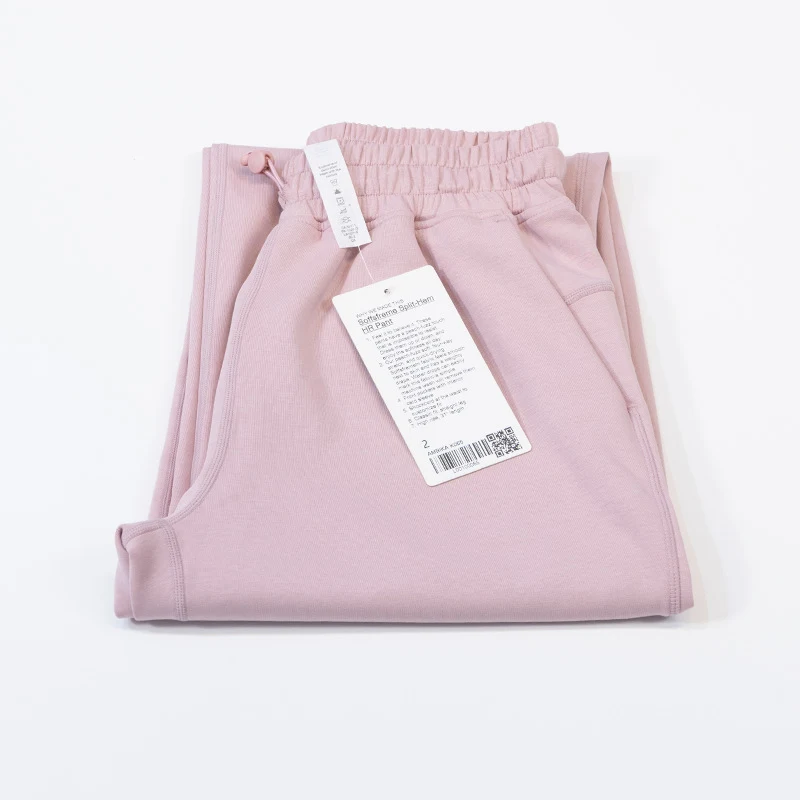 Yoga Clothes Draping Slit Pants Wide Leg Straight High Elastic Trousers provide comfort, flexibility, and style for your — photo 19