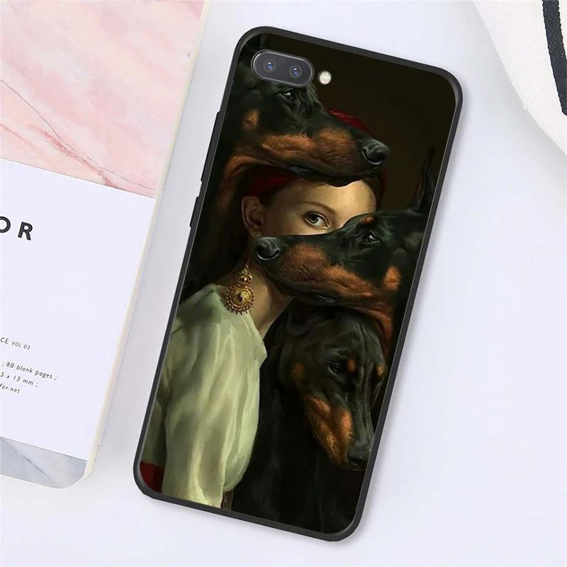 Title 2, Retro Oil Painting Virgin Mobile Phone Case, Ar...