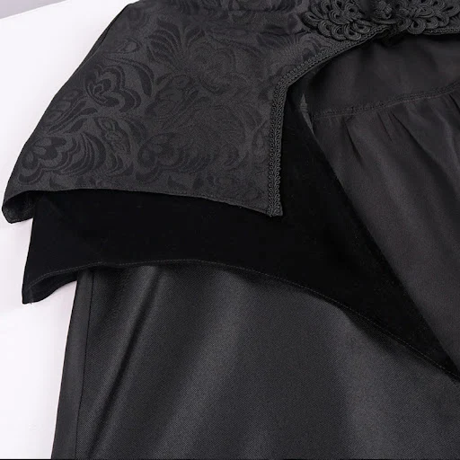 Title 4, Halloween Ball Dress Up Death Cloak Medieval Ho...