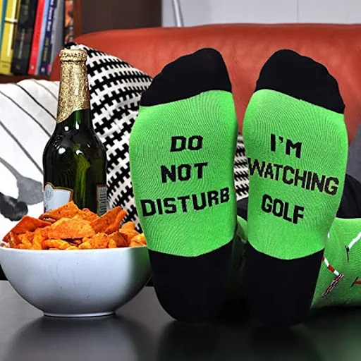 Title 12, DO NOT DISTURB IM GAMING Cotton Socks