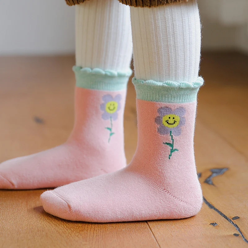 Title 6, Autumn And Winter Baby Cotton Padded Socks