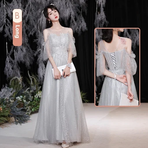 Title 2, Gray Bridesmaid Pick-up Sisters Group Graduatio...