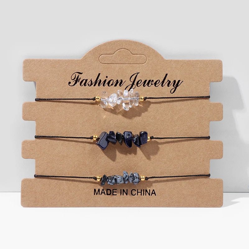 Pulseira de cascalho de cristal natural para mulheres, acessório de moda para relaxamento, cura e bem-estar, estilo e energia. — foto 18