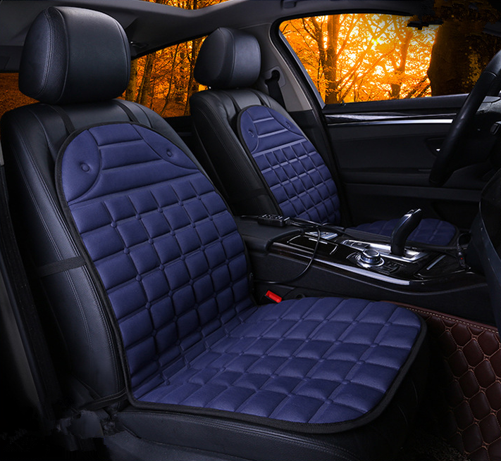 Heated automobile cushion for quick and comfortable seat warming. Enjoy warmth in winter and make your car journeys more — photo 19