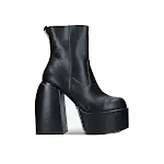Black short boots