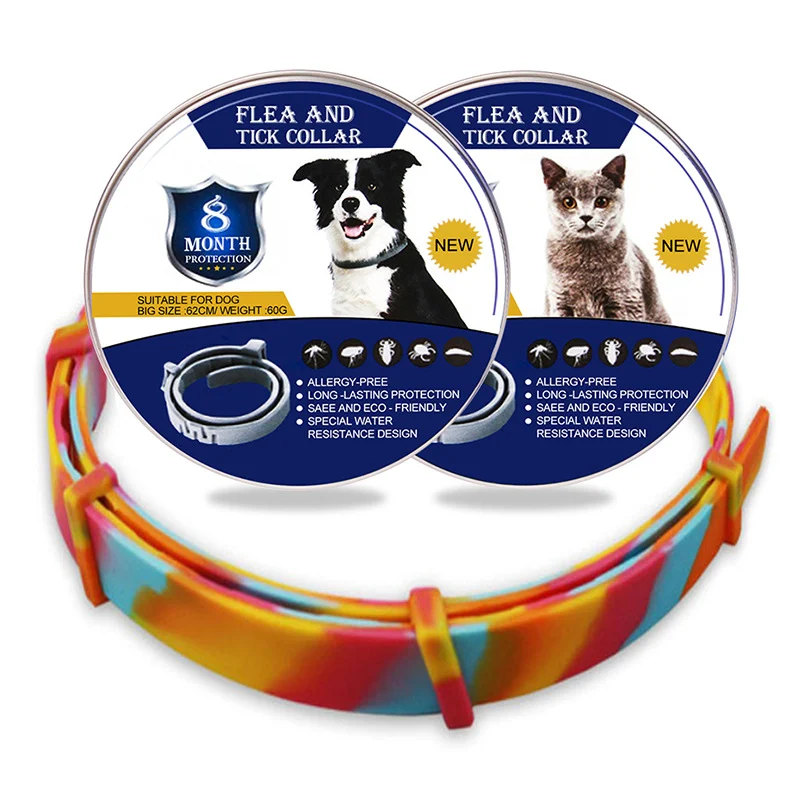 Title 4, Flea and Anti-Lice Collar for Dogs and Cats, In...