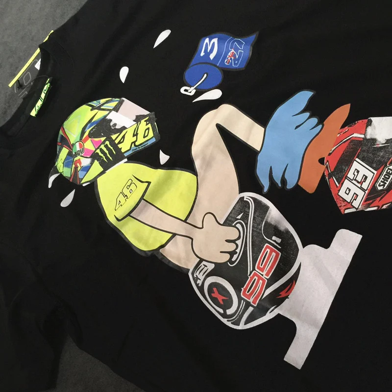 Title 6, Padrão Camiseta de Fã Boneca Verão Racing T-shi...