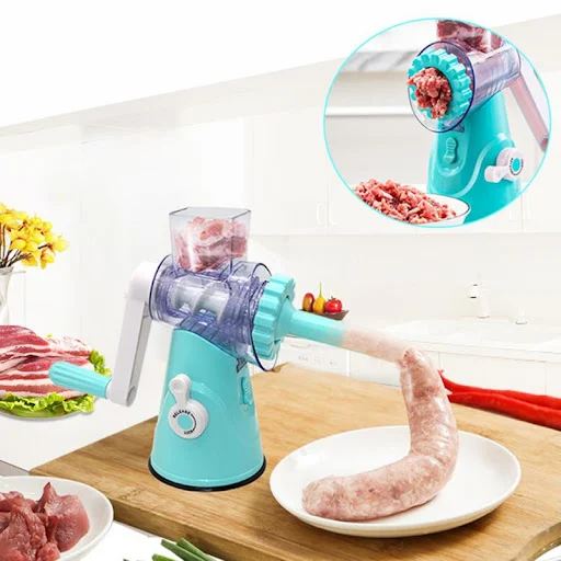 Title 6, 4 in 1 Home Manual Vegetable Cutter Slicer Mult...