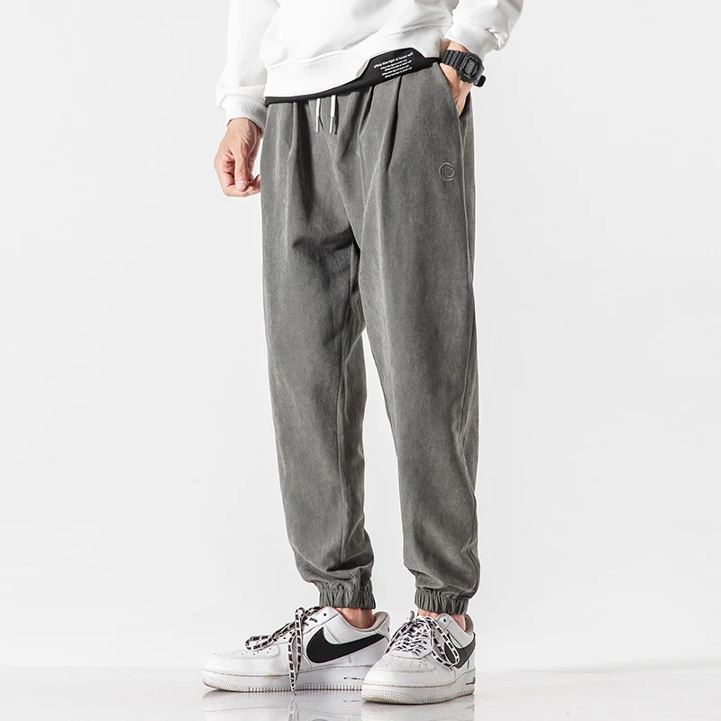 Title 4, Mens Casual Pants Loose Straight Leg Overalls ...