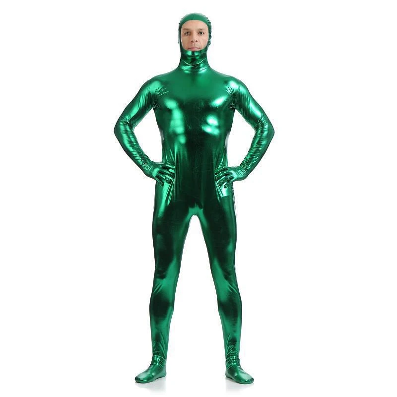 Title 5, Mens Rubberized Bodysuit Full Coverage Face. E...