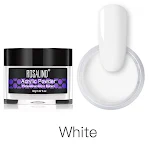Nail styling with carved powder and crystal liquid. Achieve stunning, long-lasting designs. Easy application, profession — photo 4