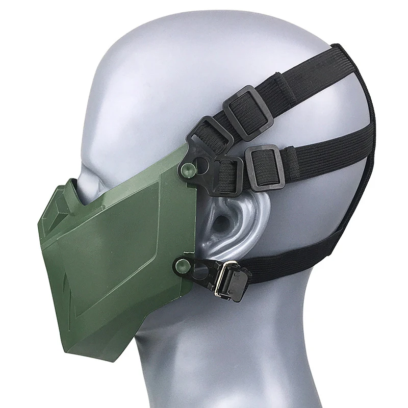 Title 4, War Wolf Half Face Protective Mask Durable faci...
