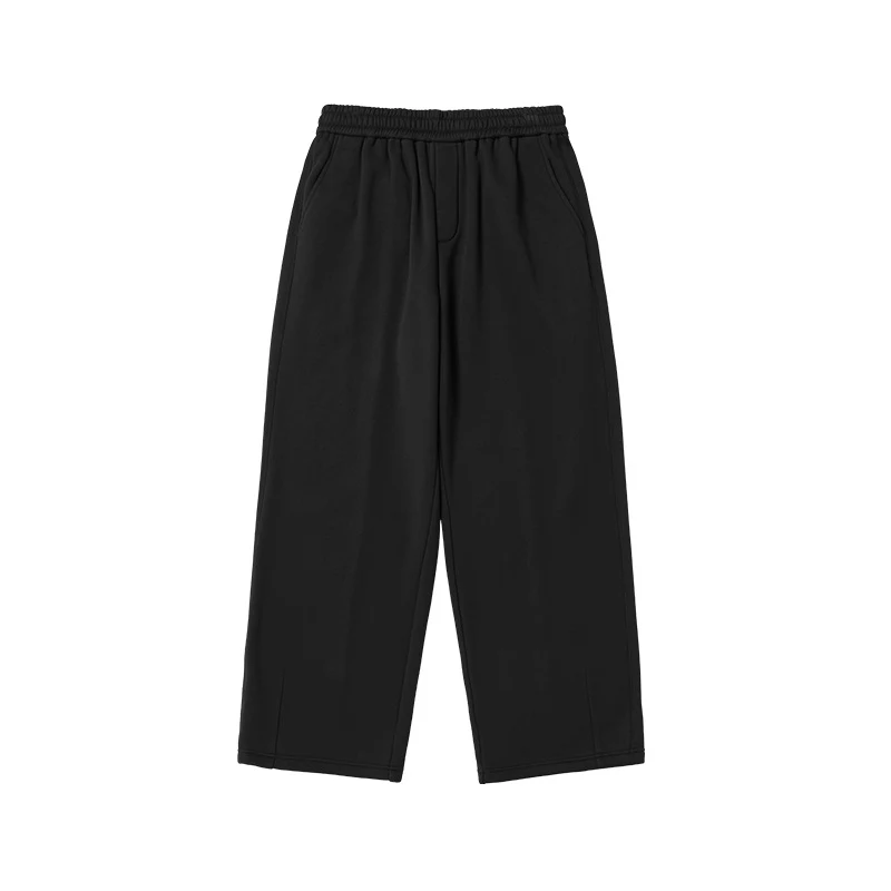 Novas Calças Térmicas de Moletom com Cordão para Homens Conforto e Calor para o Inverno Ideais para Atividades ao Ar Livre e Uso Diário — foto 1
