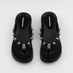 New Summer Thick Bottom Wedge Outdoor Rivet Slippers For Women. Comfortable and stylish, perfect for outdoor activities — photo 13