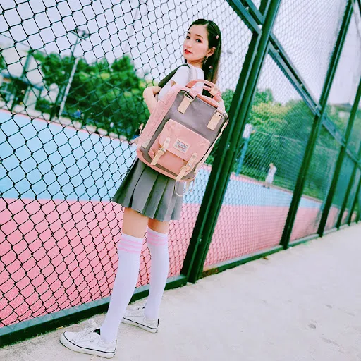 Title 4, Doughnut Backpack Female College Style Stylish ...
