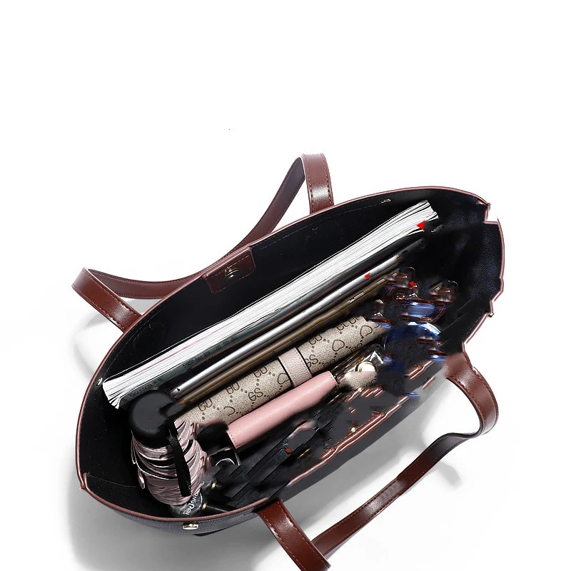 Title 3, Fashion All-Match Autumn and Winter Handbag Sho...