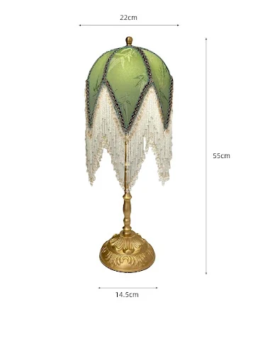 Title 3, French Retro Tassel Table Nordic Bed Head Atmos...