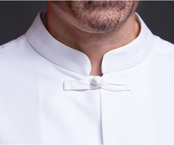 Title 6, Vintage Chinese Style Cotton And Linen Chef Clo...