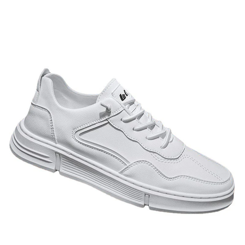 Title 4, Chaussures Blanches Étudiant Style Coréen Tenda...