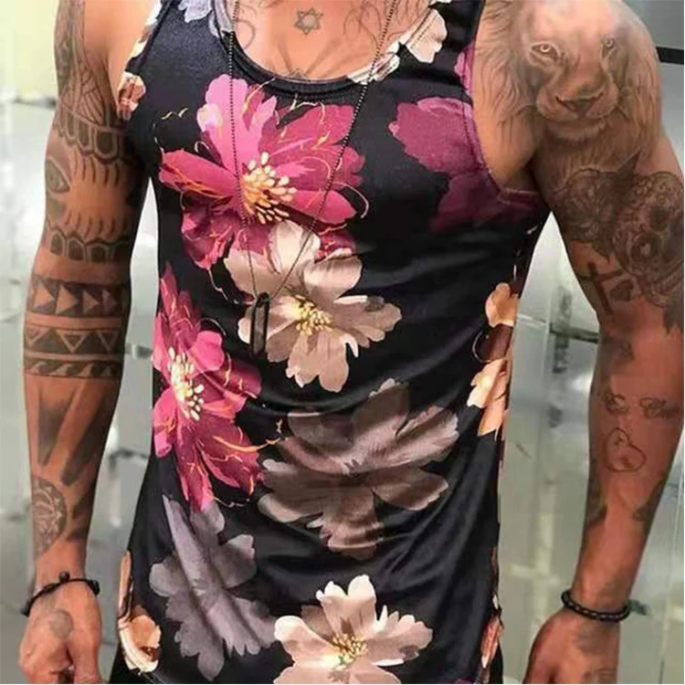 European And American Digital Printing Fashion Vest — photo 6