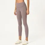 Double-sided Nude Feel Yoga Pants for ultimate comfort and flexibility. Experience a second-skin feel and unrestricted m — photo 2