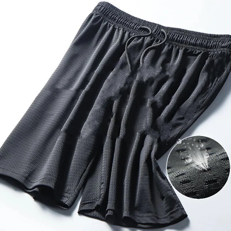 Title 2, Breathable Ice Silk Shorts Youth Plus Size Loose