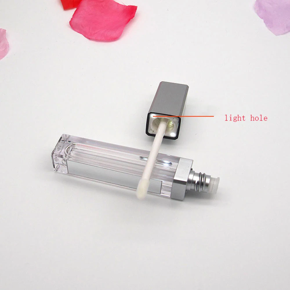 Empty Lip Glaze Tube With Mirror and LED Light for DIY lip gloss and easy touch-ups on the go, offering convenience and — photo 6