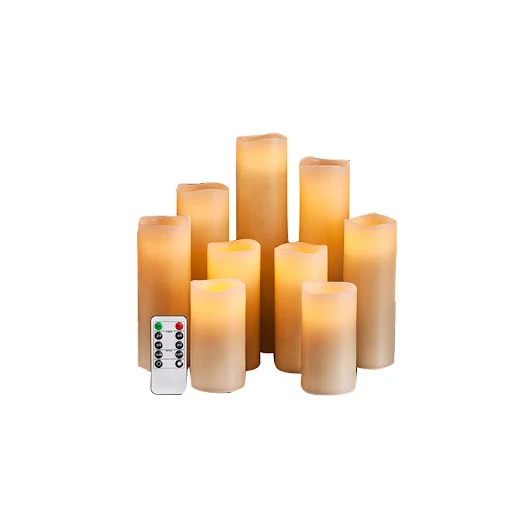 Title 5, Cylindrical Electronic Candle Light Atmosphere ...