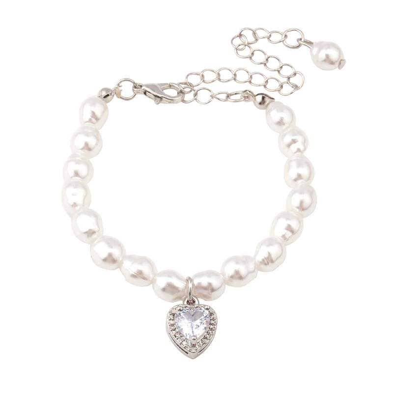 Colar e pulseira de pérolas barrocas com formato irregular para férias e celebridades da internet. Estilo retrô, perfeito para viagens. — foto 2