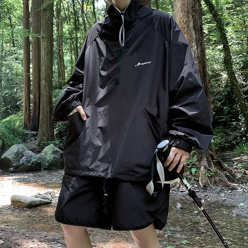 Summer Thin Type Sunscreen Male Two-piece Suit, lightweight and breathable, offers sun protection and comfort, perfect f — photo 11