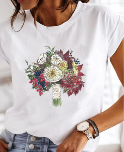 Dames Love Beauty Hip Hop T-shirt met korte mouwen — foto 9