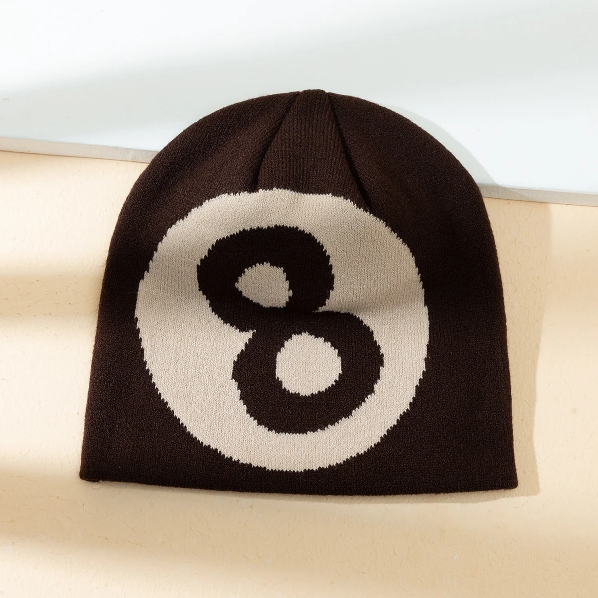 Title 2, Warm, All-matching Simple Number 8 Slipover Woo...