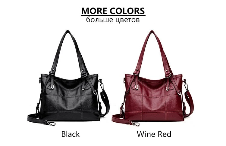 Title 2, Bolso de hombro para mujer, bolso de mano de mo...