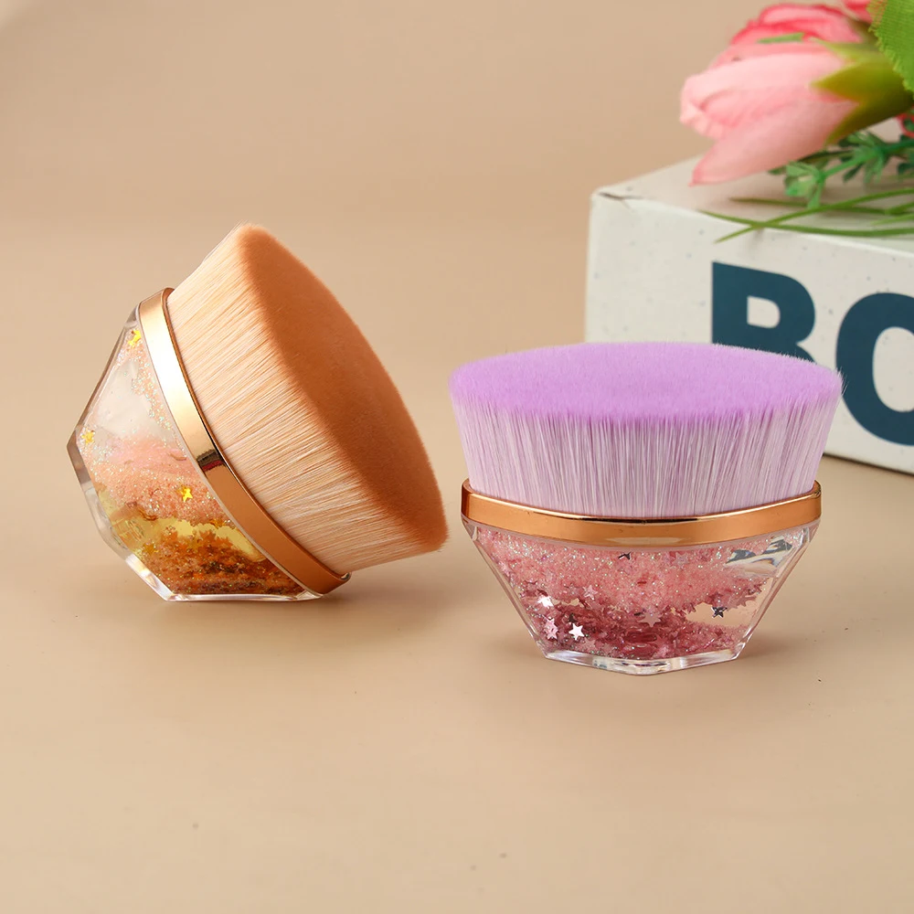 New Petal Makeup Brush With Quicksand Handle for flawless application. Experience luxurious makeup application with this — photo 5