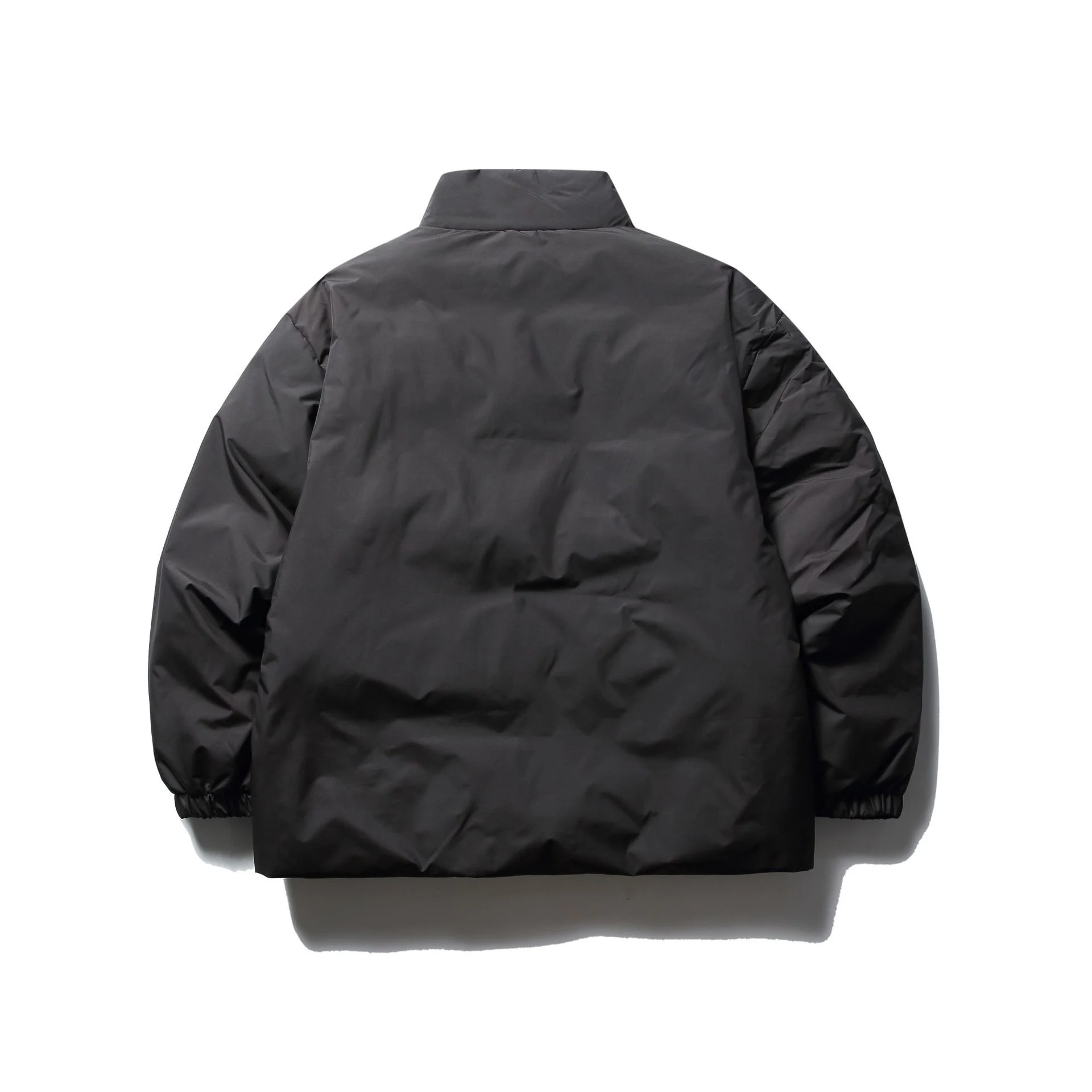 Men's simple pure color cotton clothing coat, a comfortable and versatile everyday wear option. Experience the softness — photo 4