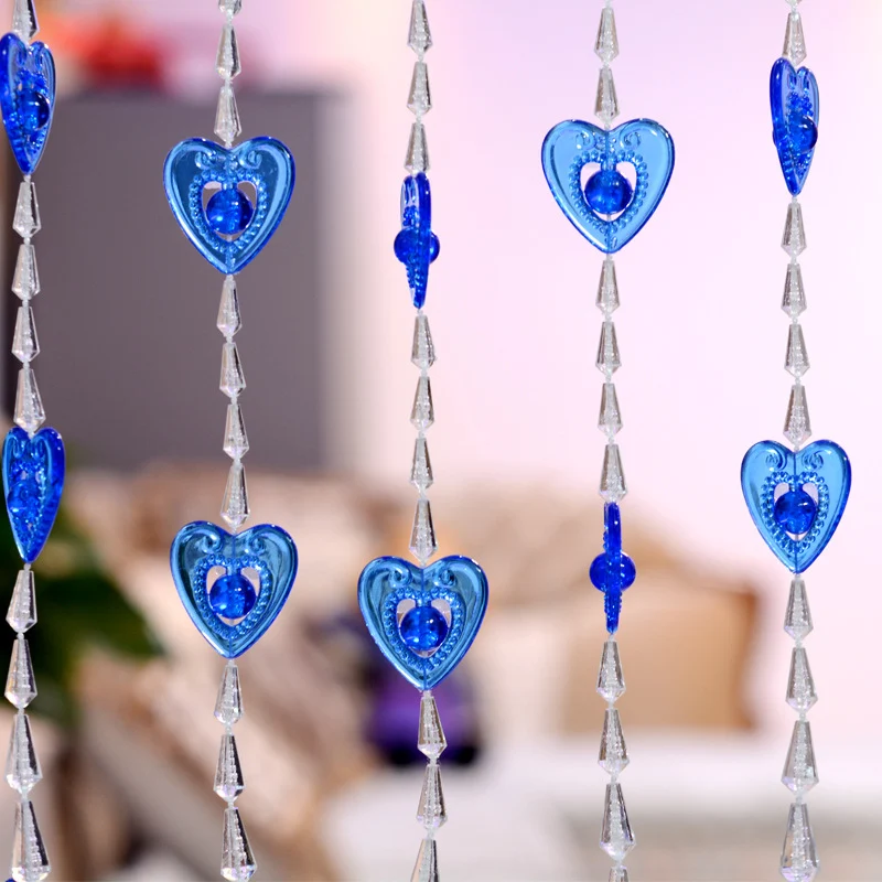 Corrente Decorativa de Porta em Acrílico Cristal Plástico para Casa. Adicione elegância e proteção. Fácil instalação e design moderno. — foto 4