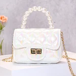 Mini Bolsa de Ombro Fashion para Meninas Uma bolsa pequena e charmosa para sua filha Leve e estilosa Perfeita para passeios e eventos — foto 3