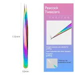 Colorful Peacock Clip