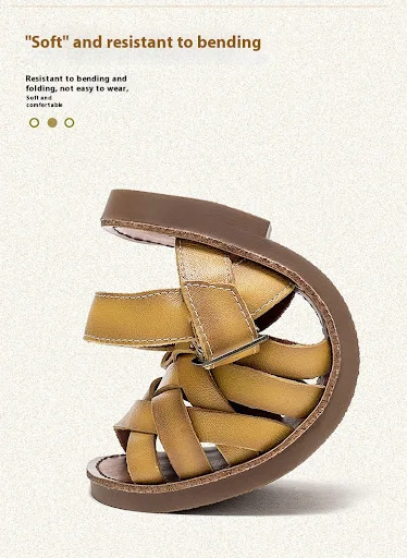 Title 8, Womens Flat Round Toe Polished Retro Style Art...