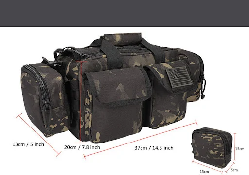 Title 6, Bolsa Câmera Camuflada Multifuncional de Ombro ...