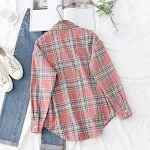 Plaid Shirt Women's Design Sense Niche Outdoor Wear — photo 7