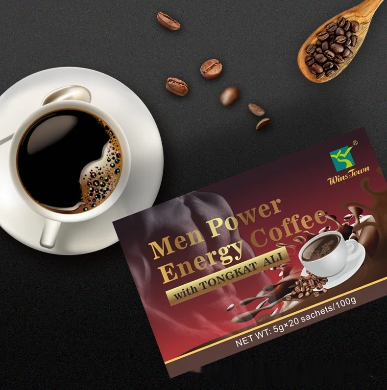 Title 1, African Male Coffee Instant Maca Energy Coffee....