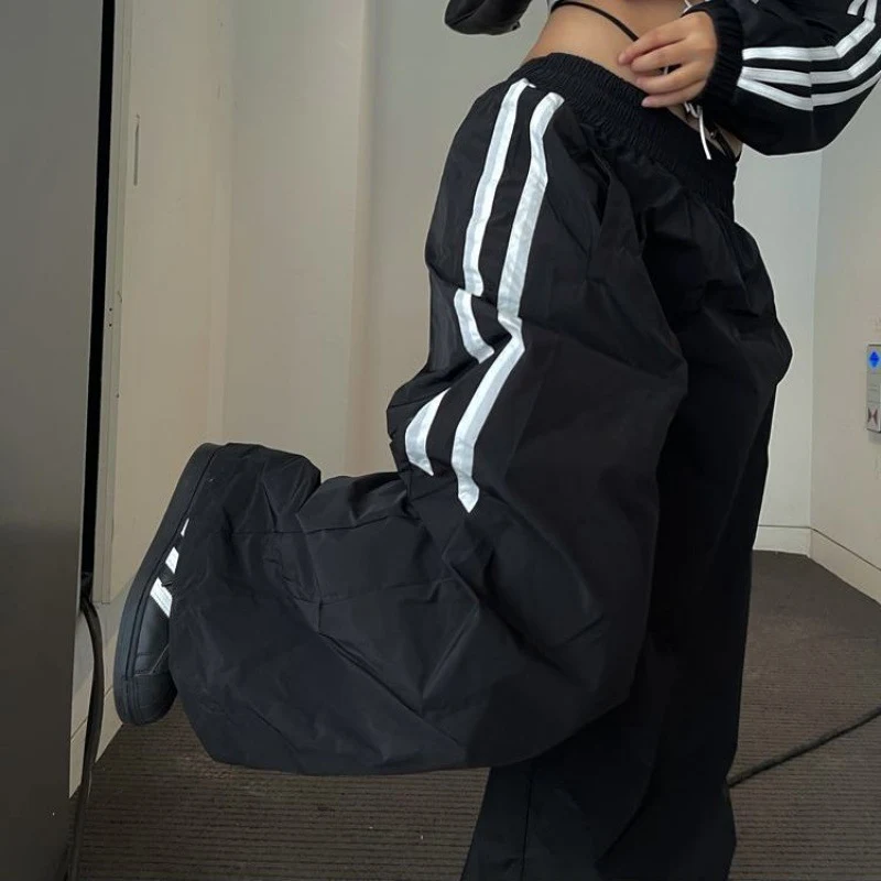 Title 3, Pantaloni Donna Casual Neri Taglie Forti con El...