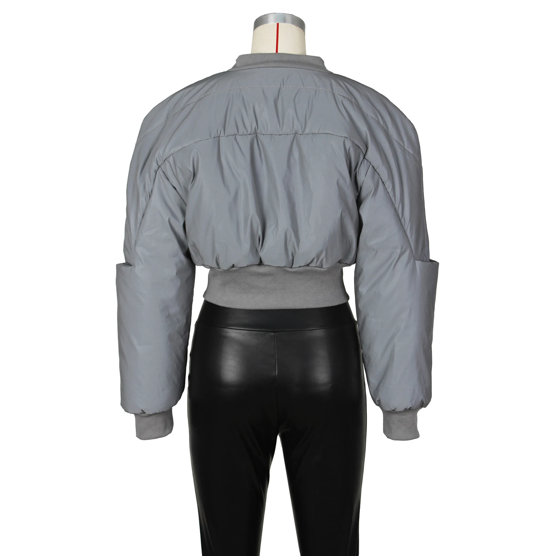 Title 5, Womens fashionable zipper waist warm reflectiv...