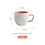 Cartoon Sweater Rabbit Embossed Ceramic Water Cup Kettle Cute Ins Style Teapot Tea Set Enjoy delightful tea moments in s — photo 2